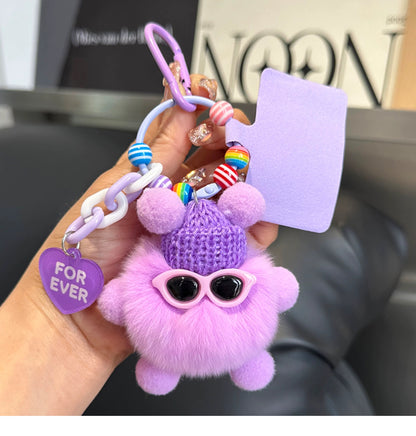 Rapping Sootball Plush Toy Keychain